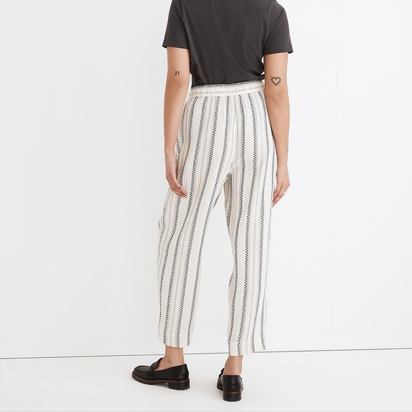 Like New Petite Style Me Lounge Off White Pants Gray Geo Pattern Size XL Petite - Picture 2 of 9